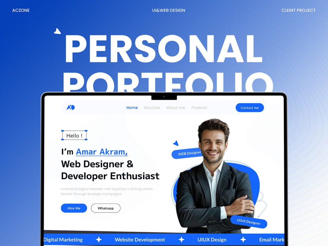 Personal portfolio website